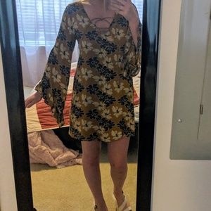 Floral boho dress